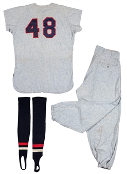 1957 Chuck Stobbs Game Used Washington Senators Uniform: Jersey & Pants (Sports Investors Authentication)